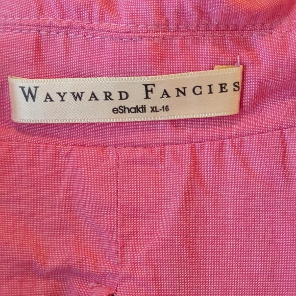 Wayward Fancies Pink Midi Dress with White Polka Dots 16 - Picture 7 of 8